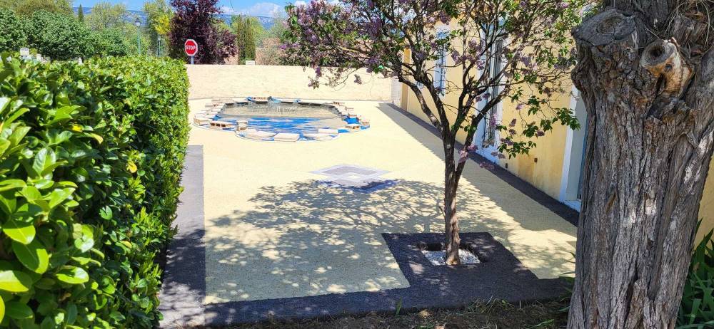 Béton perméable