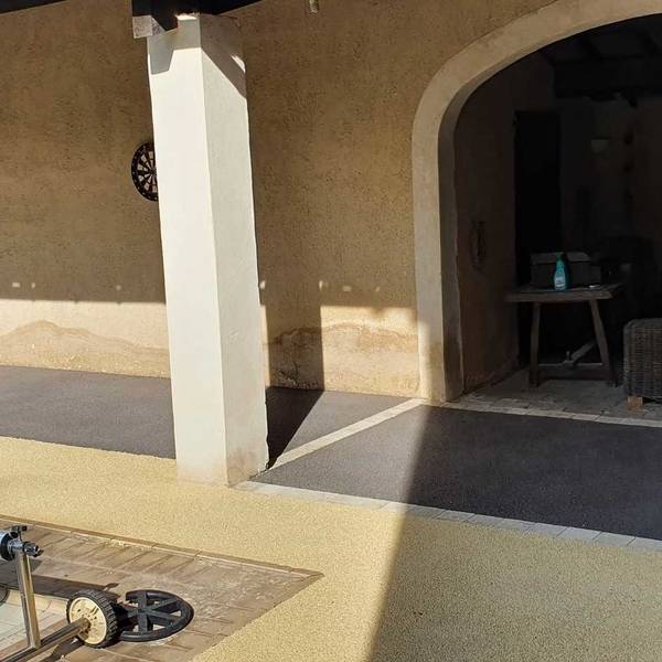 Béton perméable
